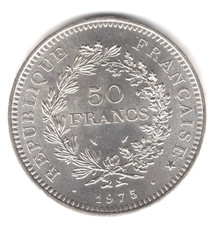 50 Francs Hercule 1975 en
