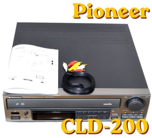 Pioneer cld 100 laserdisc - pioneer, cld-100