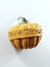 PORTE-CLES - Rare CITROUILLE HALLOWEEN - CHAMPAGNE VEUVE CLICQUOT Résine 3D -
