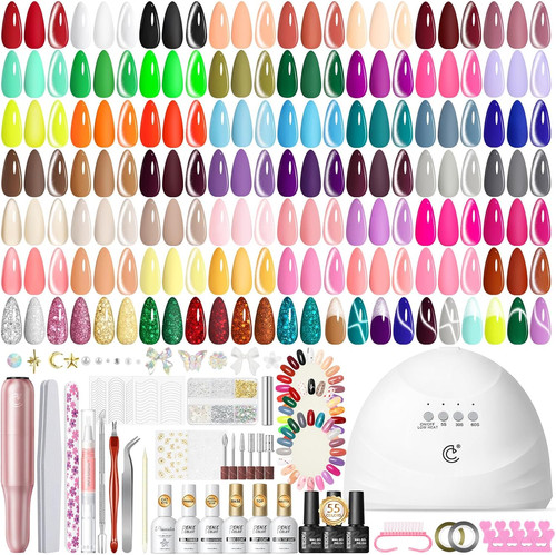 83pcs kit vernis semi - vernis,