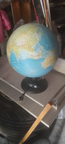 Globe terrestre lumineux - , lampe