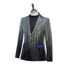 Hommes Habillé Sequin Costume