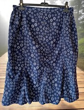 Jupe bleue taille 52