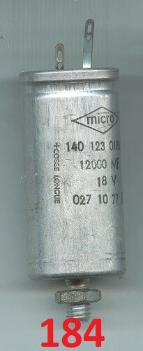 Condensateur micro 12000µf - 12000µf, uf