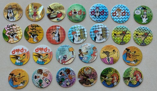 Lot pogs tex avery - pogs,