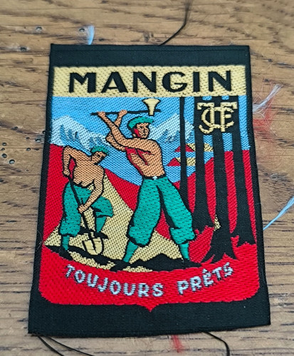 Insigne tissu cjf chantiers - chantiers, de