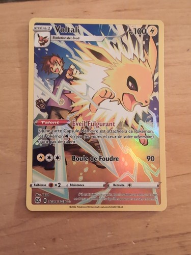 Carte pokémon voltali - carte,