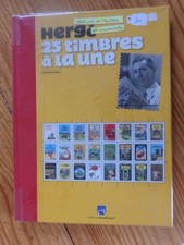  "HERGE: 25 TIMBRES A LA UNE"