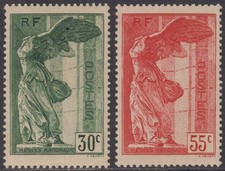 FRANCE:  n°354/355 * légère