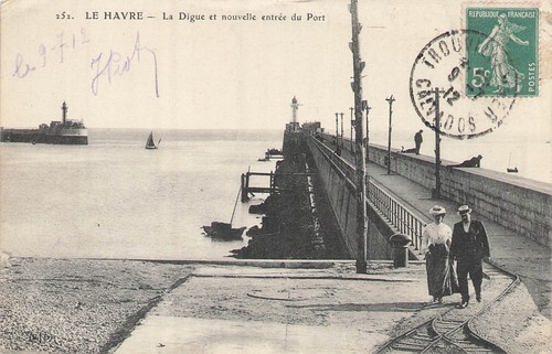 Havre digue 44151 - 76, le