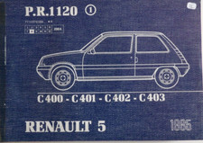 Manuel d'atelier RENAULT 5 P.R