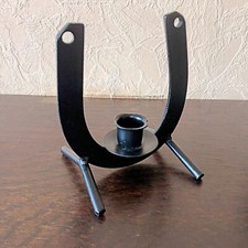 Bougeoir forme fer à cheval