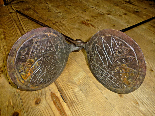 Grand fer hosties ancien - à,