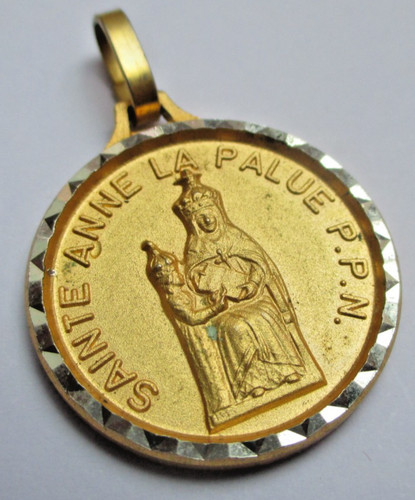 Ancien pendentif plaqué - , or