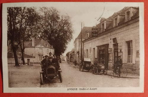 Carte postale vélo tricycle - postale,