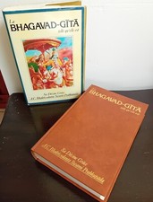 La Bhagavad-Gita Telle qu'elle est Edition Bhaktivedanta 1977