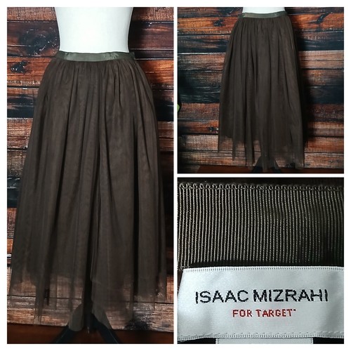 Isaac mizrahi midi skirt size - mizrahi,