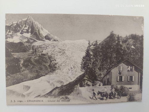 Cpa chamonix chalet et - chamonix,