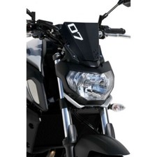 SAUTE VENT BULLE ERMAX SPORT NOIR YAMAHA MT-07 MT07 2018 ET 2019