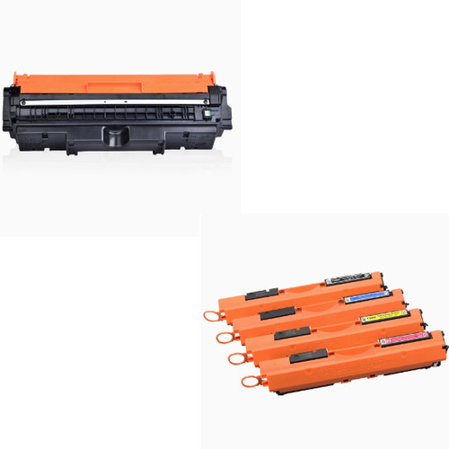 Drum toner cartridge pour - drum, hp