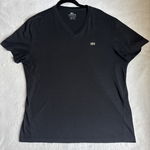 Lacoste mens neck shirt - v-neck, t-shirt