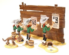 Lucky Luke Les Dalton colleurs