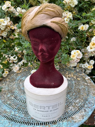 Superbe ancien chapeau - , en