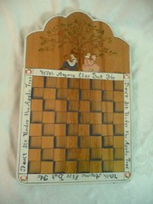 American Painted Wood Folk Art