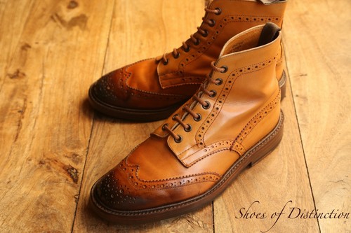 Chaussures bottes derby brogue