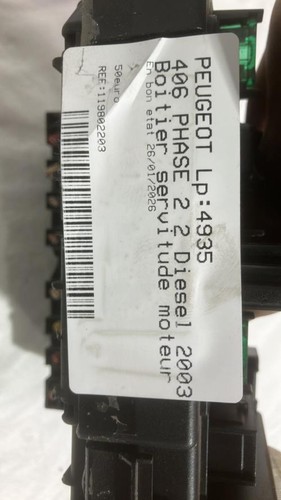 Boitier servitude moteur - , (bsm)