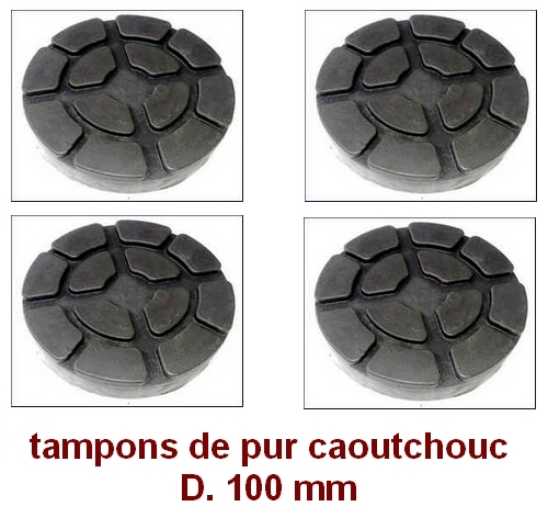 Tampons pur caoutchouc - x,