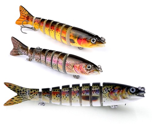 Leurre pêche articulé - pêche,
