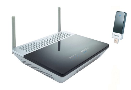 Kit philips modem routeur adsl - kit,