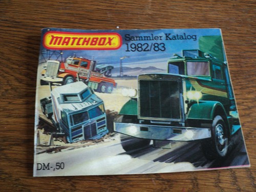 Matchbox catalogue 1982 - matchbox,