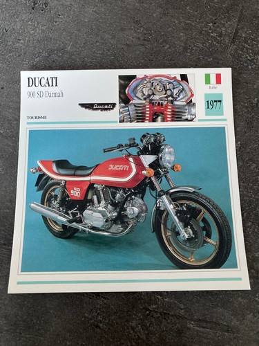 Carte fiche moto - carte, collection