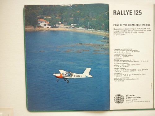 1972 pub aerospatiale - pub, avion