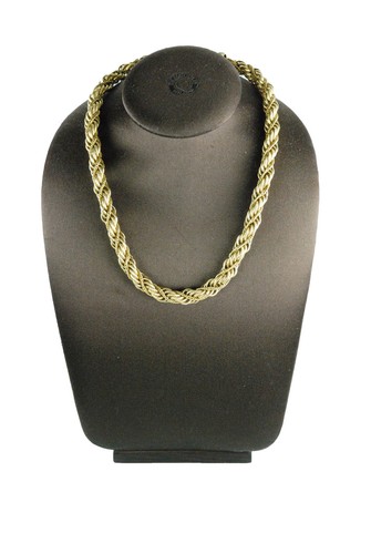 Gold toned multi chain - chain, 14"