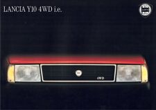 Catalogue Brochure Lancia Y10