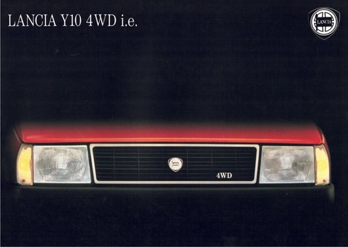 Catalogue brochure lancia y10 - brochure,
