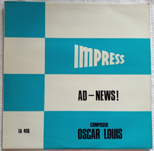 VERY RARE LP FUNK OSCAR LOUIS -  AD NEWS !