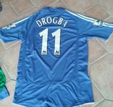 VINTAGE Maillot football  ADIDAS , DROGBA  Chelsea FC saison 2006-2007.TAILLE XL
