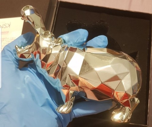 Richard orlinski hippo silver - richard,