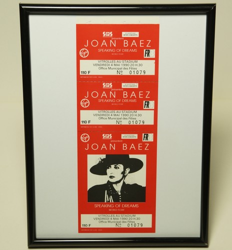 Joan baez cadre - photo, billet