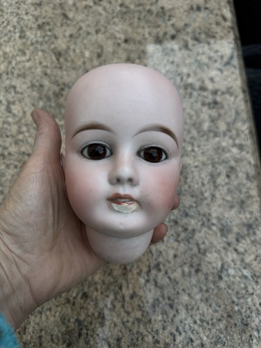 Tête poupée porcelaine - tête, de