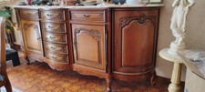 Meuble buffet enfilade en bois Louis XV