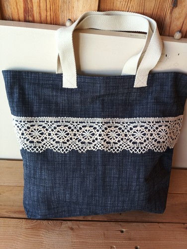 Sac cabas tote bag - bag, fait