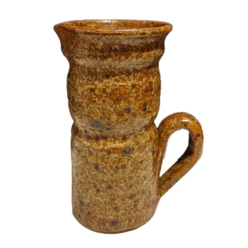 Ancien pichet grès pyrité - en,