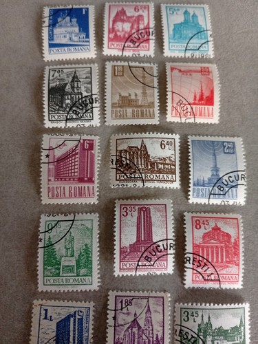 Timbres posta romana - timbres, (