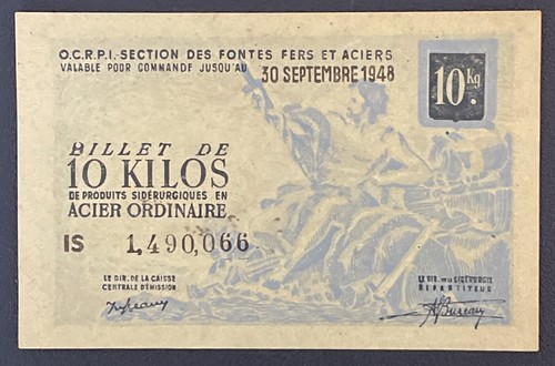 Billet matière 10 kilos - 10,