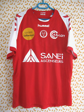 Maillot Stade de Reims 2014 Hummel Football Sanei Vintage Jersey - L